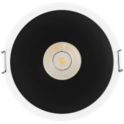 Foco empotrable LED TWIST de OSRAM, blanco/negro 840 Ø 9,3 cm Metal