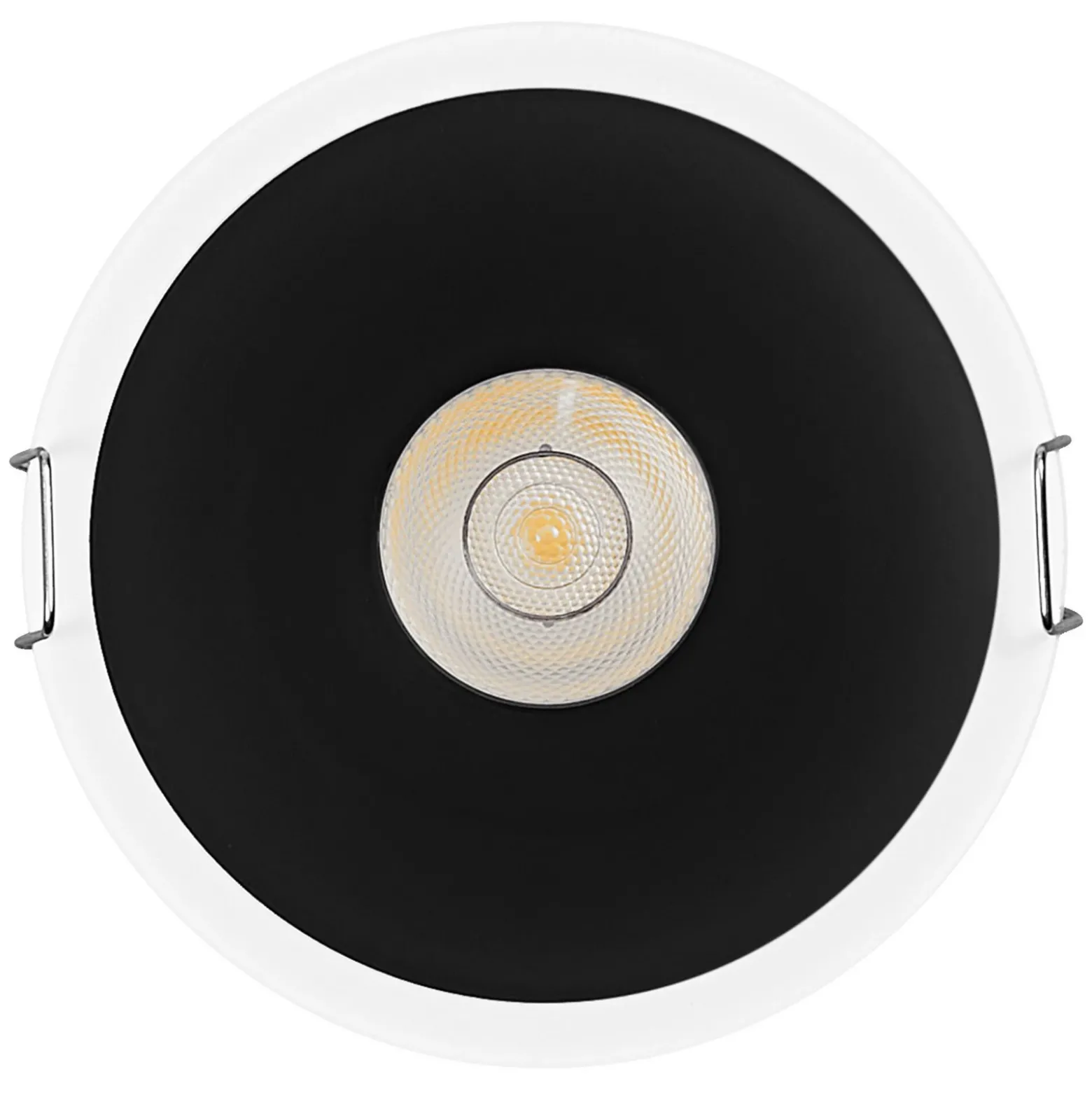 Foco empotrable LED TWIST de OSRAM, blanco/negro 840 Ø 9,3 cm Metal