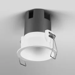 Foco empotrable LED TWIST de OSRAM, blanco/blanco, 830, Ø 7 cm, metal