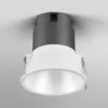 Foco empotrable LED TWIST de OSRAM, blanco/plateado, 830 Ø 9,3 cm Metal