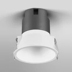 Foco empotrable LED TWIST de OSRAM, blanco/blanco, 840, Ø 9,3 cm, metal