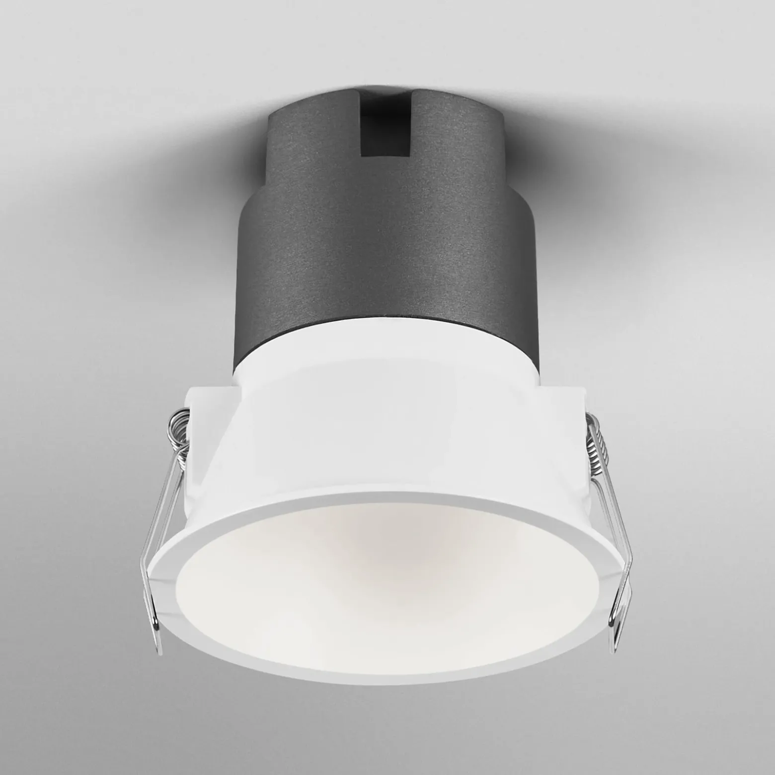 Foco empotrable LED TWIST de OSRAM, blanco/blanco, 840, Ø 9,3 cm, metal