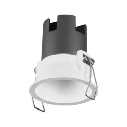 Foco empotrable LED TWIST de OSRAM, blanco/blanco, 830, Ø 7 cm, metal