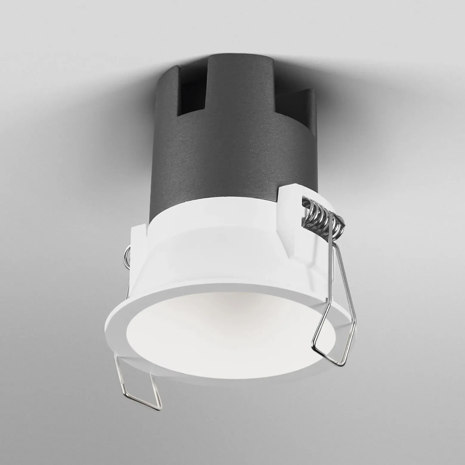 Foco empotrable LED TWIST de OSRAM, blanco/blanco, 830, Ø 7 cm, metal