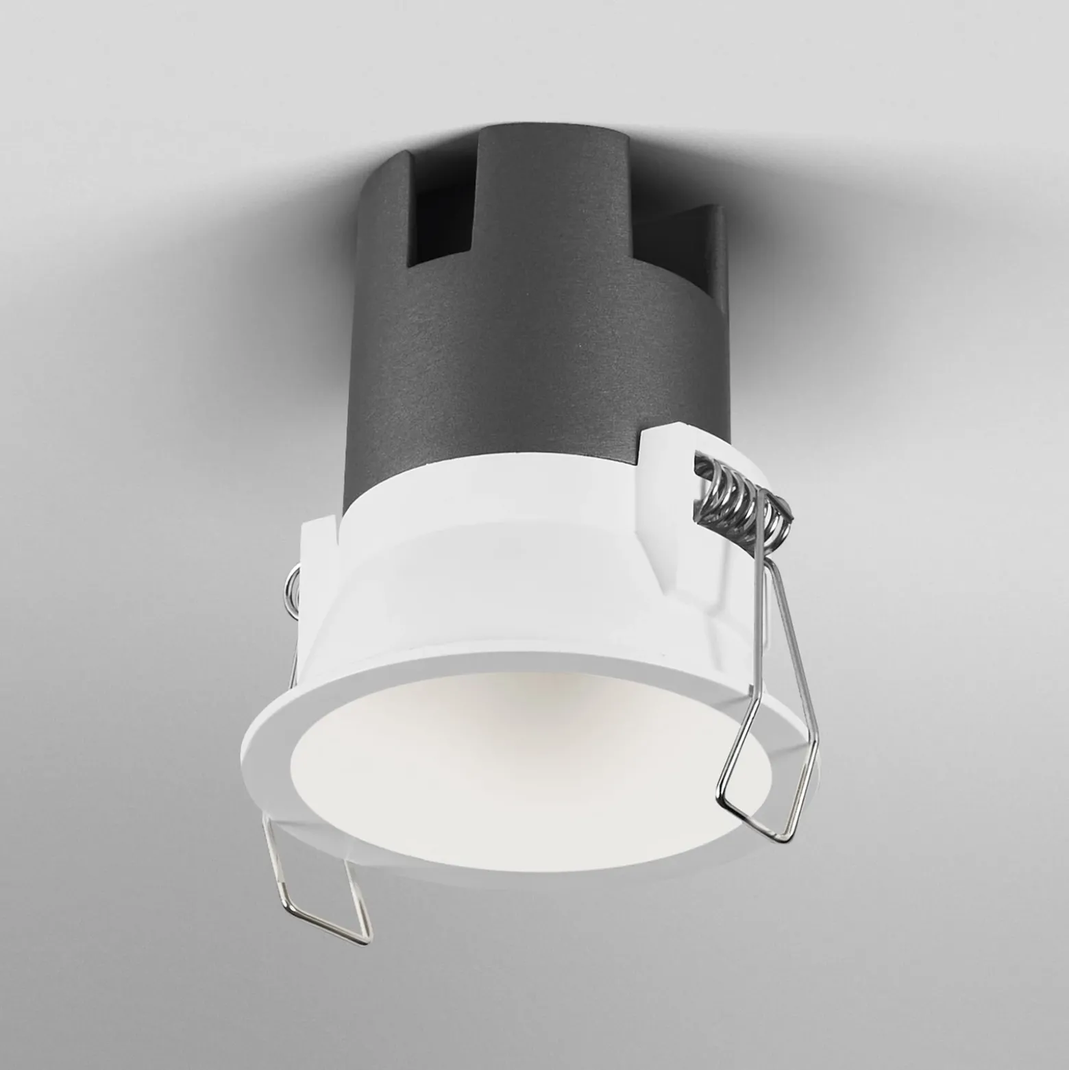 Foco empotrable LED TWIST de OSRAM, blanco/blanco, 840, Ø 7 cm, metal