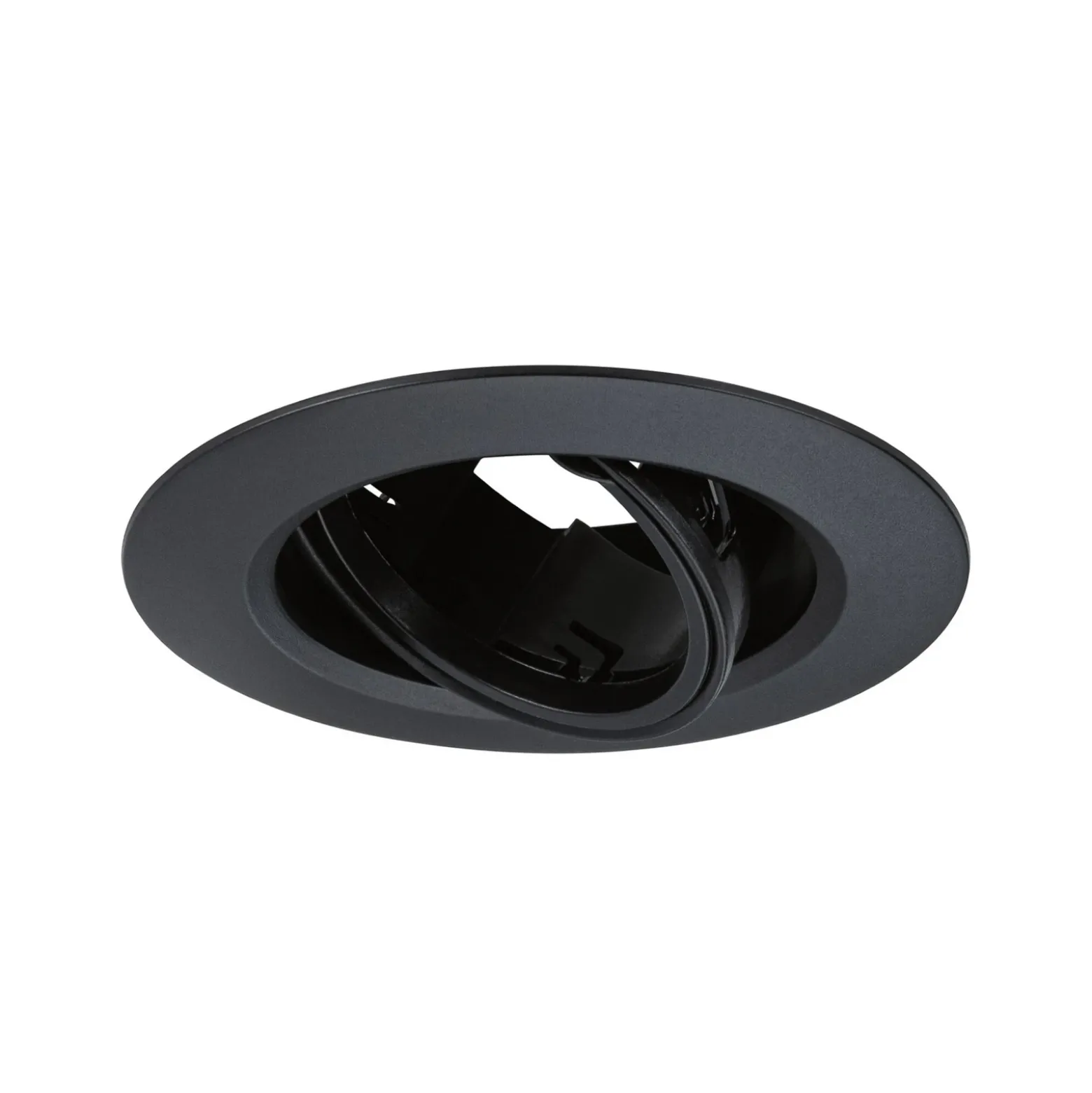 Foco empotrable 92117 negro, Ø 9 cm, regulable, 30°, orientable, juego de 10