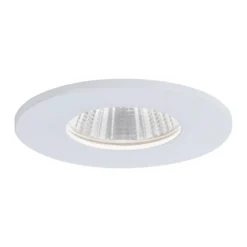 Foco empotrable Paulmann Calla, blanco, encendido/apagado, fijo, 4000 K, Ø 8 cm