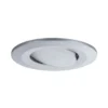 Foco empotrable Paulmann Calla, cromado, orientable, atenuable, 4000 K, 9 cm