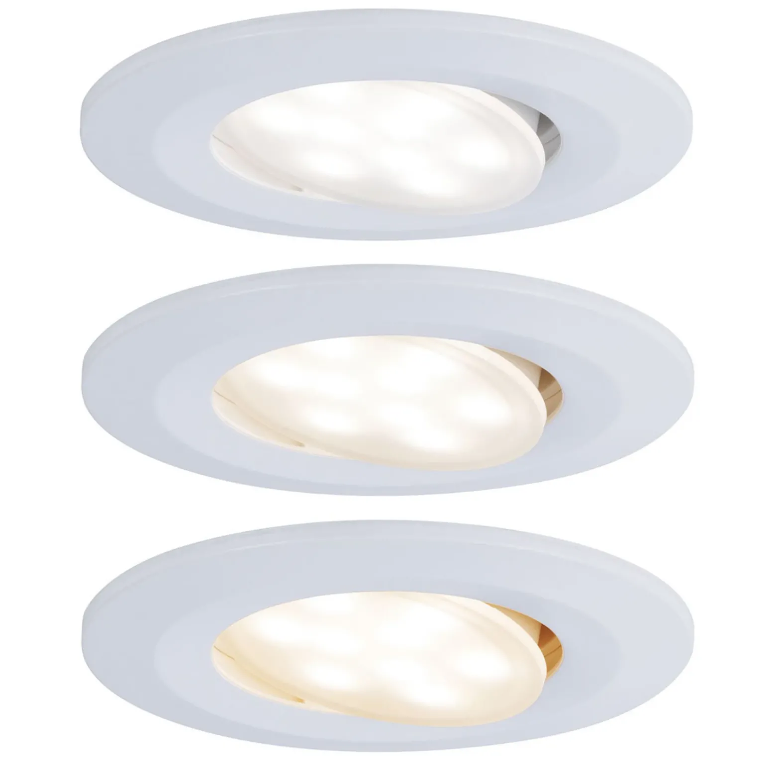 Foco empotrable Paulmann Calla, blanco, con interruptor de encendido/apagado,
