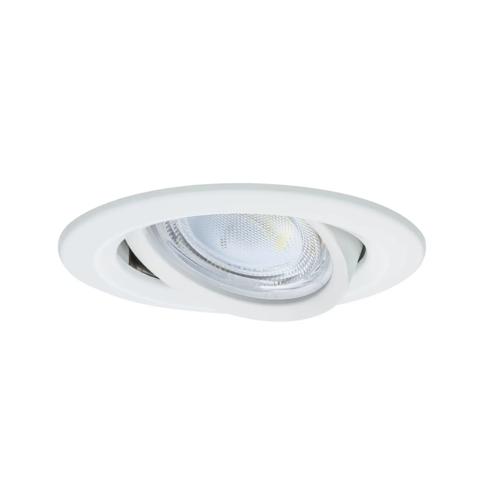 Foco empotrable Paulmann Nova Coin, juego de 3, blanco, redondo, orientable,
