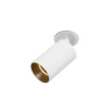 Foco empotrable Stan, blanco, aluminio, Ø 6 cm