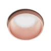 Foco empotrable Tesalia, cobre, escayola, Ø 10 cm, GU10