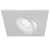 Foco empotrado Atom, GU10, blanco, marco angular