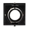 Foco empotrado Hyde 1 luz angular giratorio negro