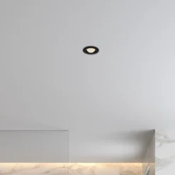 Foco empotrado LED Carro, 3 ud, 3.000K, negro