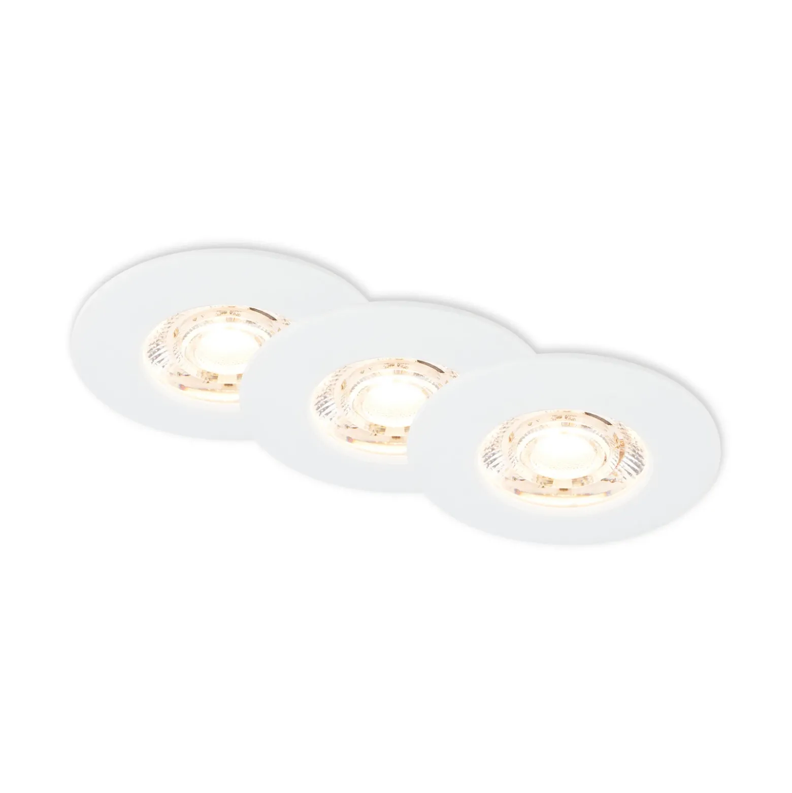 Foco empotrado LED Kulana Mini IP44 3 ud blanco