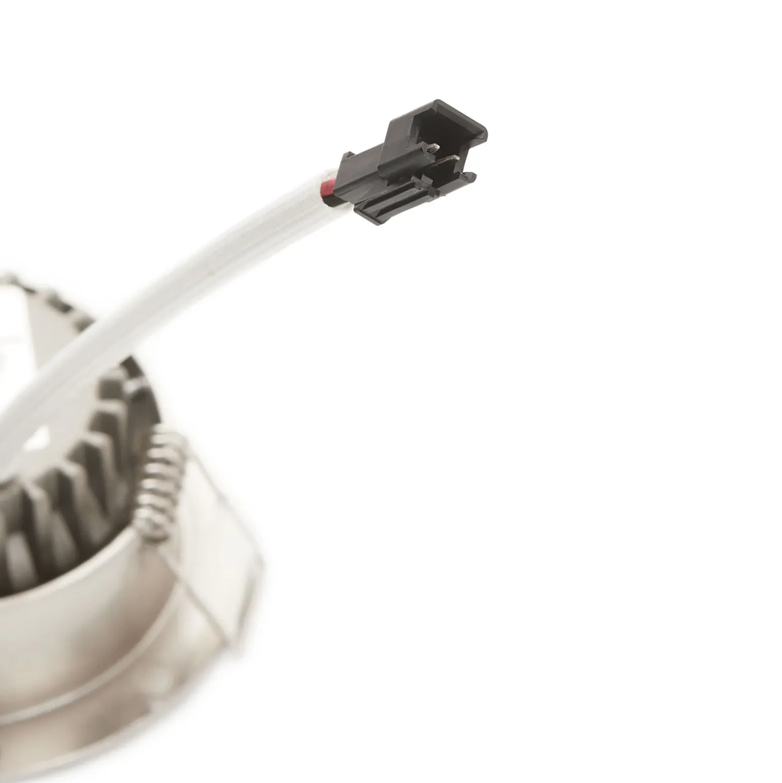 Foco empotrado LED Rico 6,5 W, acero cepillado