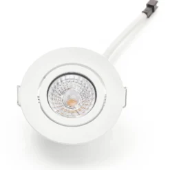 Foco empotrado LED Rico 6,5 W, blanco