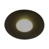 Foco LED de muebles empotrado AR 68 4W negro 2700K