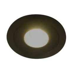 Foco LED de muebles empotrado AR 68 4W negro 4000K