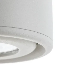 Foco LED de techo Anzio con cabezal orientable bla