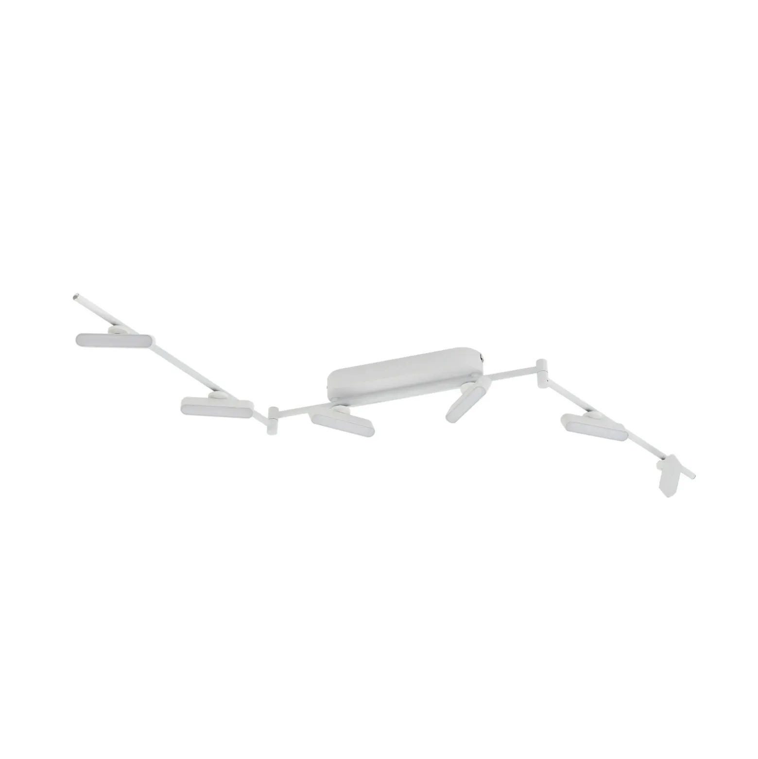 Foco LED Eldrin de Lindby, blanco, 6 luces, barra de luz
