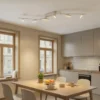 Foco LED Eldrin de Lindby, blanco, 6 luces, puntos de luz