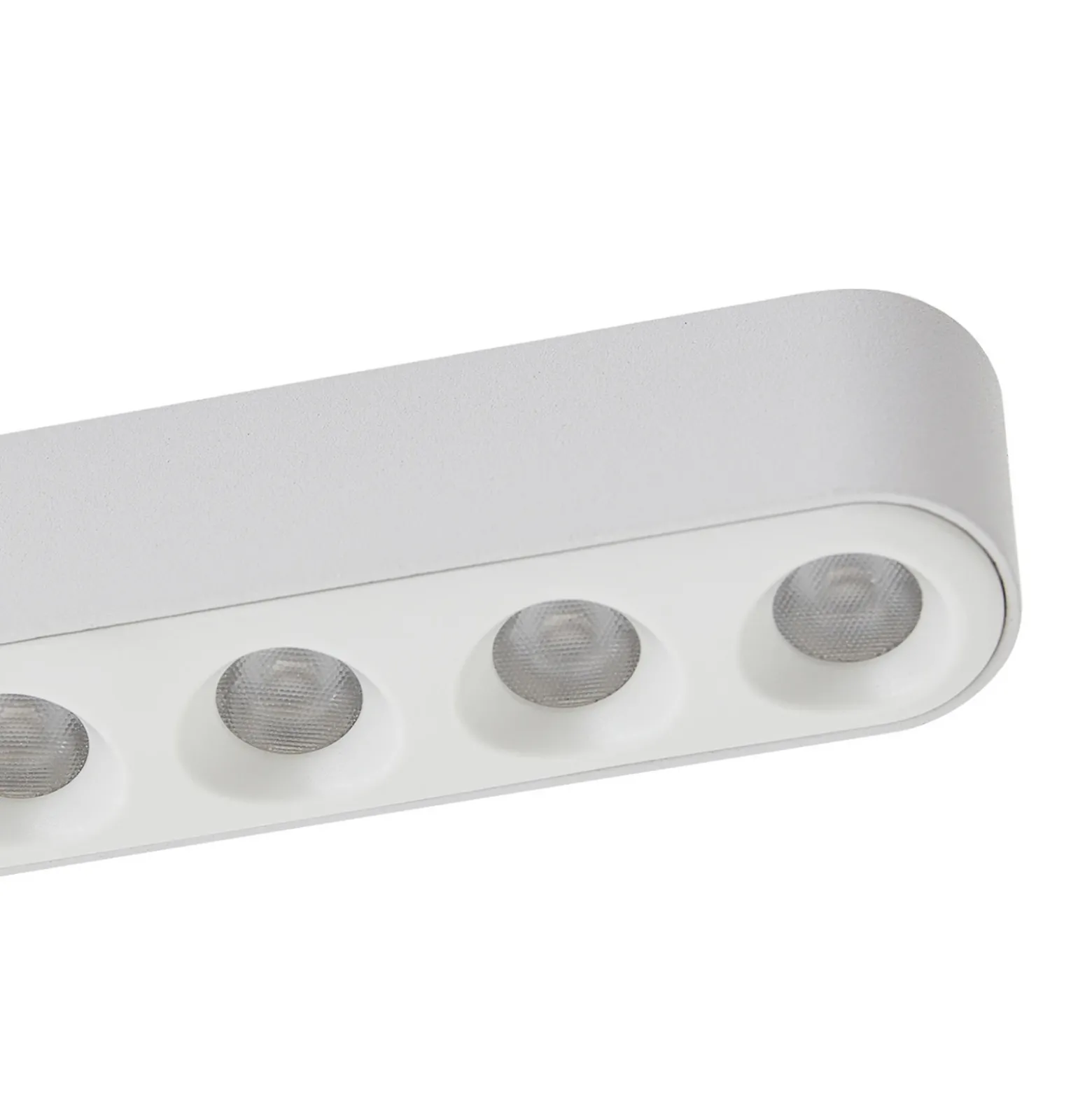 Foco LED Eldrin de Lindby, blanco, 4 luces, puntos de luz