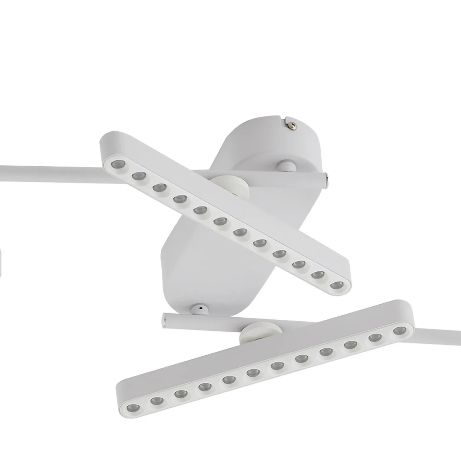 Foco LED Eldrin de Lindby, blanco, 4 luces, puntos de luz