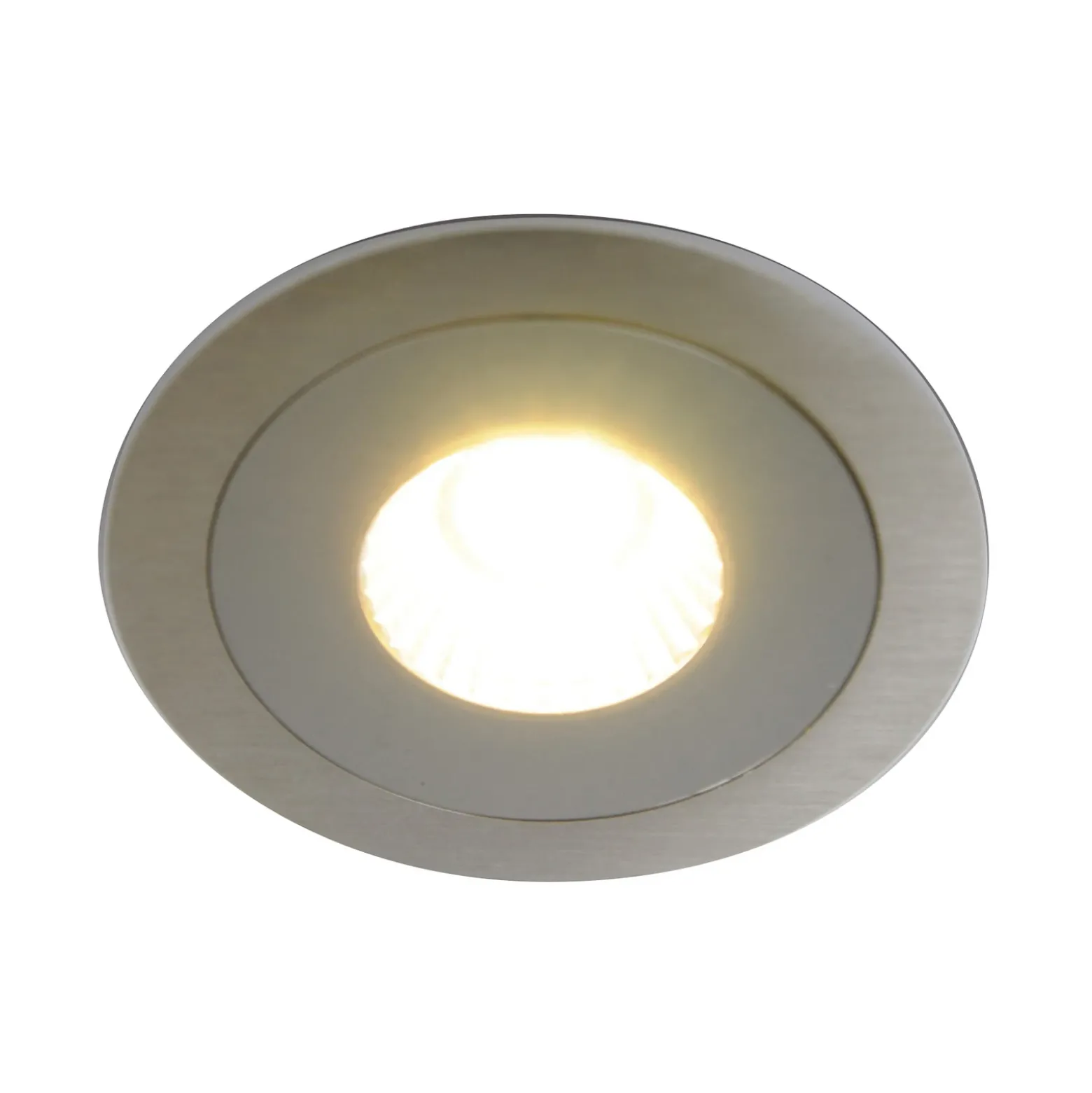 Foco LED empotrable para muebles AR 68 4W acero inoxidable 4000K