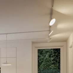 Foco LED inteligente Paulmann URail Hildor, blanco señal, ZigBee