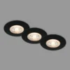 Foco LED Kulana negro 3 ud IP65