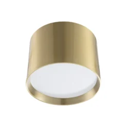 Foco LED Lindby Nivoria, Ø 12 cm, dorado, metal