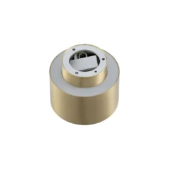 Foco LED Lindby Nivoria, 11 x 9 cm, dorado, metal