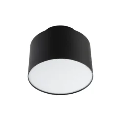 Foco LED Lindby Nivoria, 11 x 9 cm, negro, metal