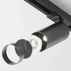 Foco LED Maytoni Focus, sistema Unity, Triac, 940, negro