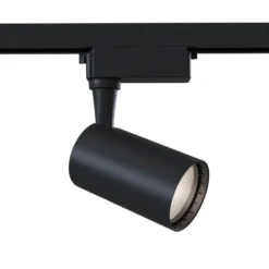 foco LED monofásico Track 3000K 6W, negro