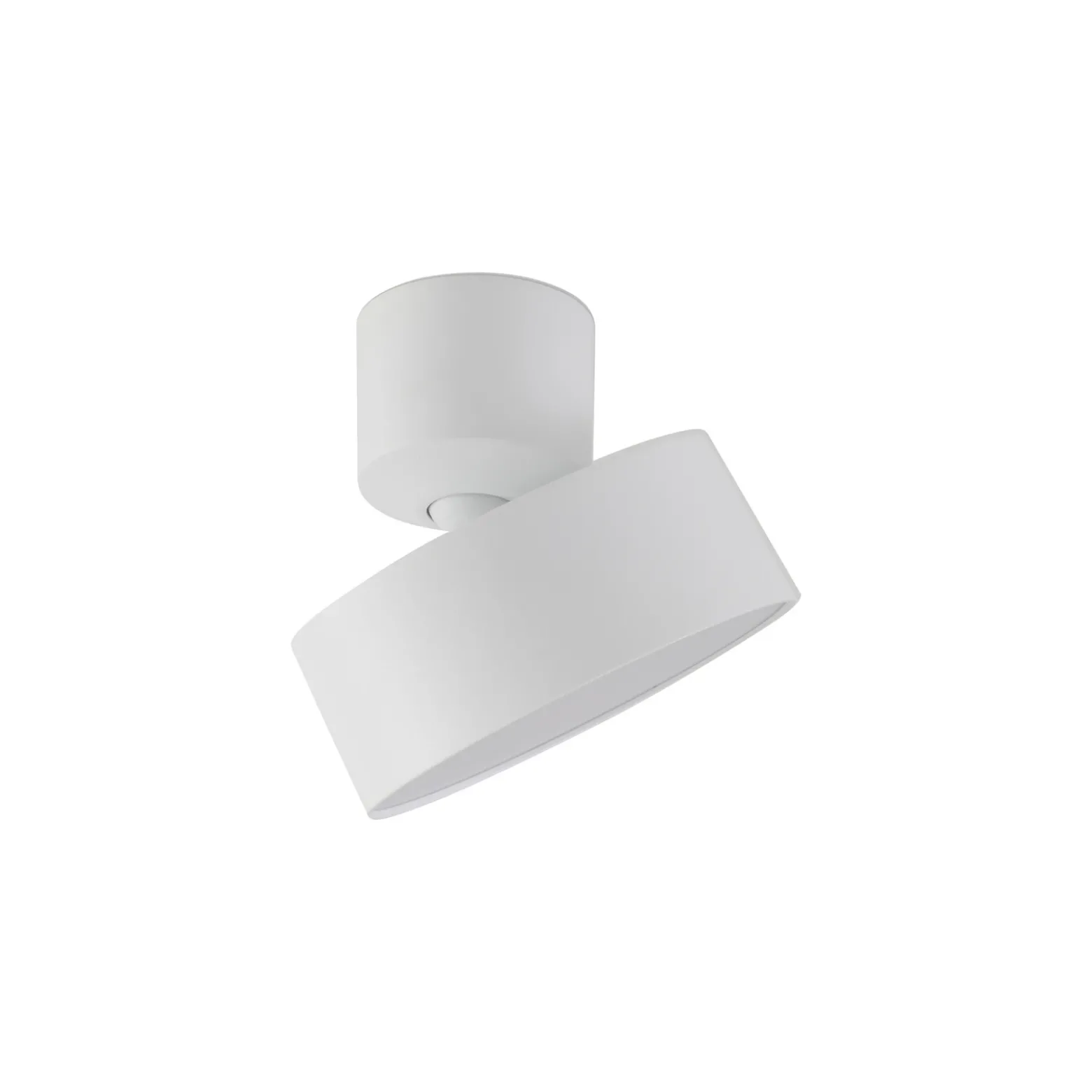 Foco LED Nivoria de Lindby, Ø 14 cm, blanco, orientable