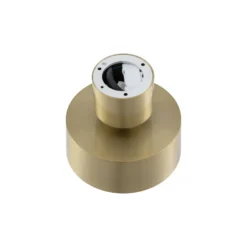 Foco LED Nivoria de Lindby, Ø 14 cm, color dorado, orientable
