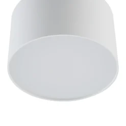 Foco LED Nivoria de Lindby, Ø 11 cm, 9 W, blanco, metal