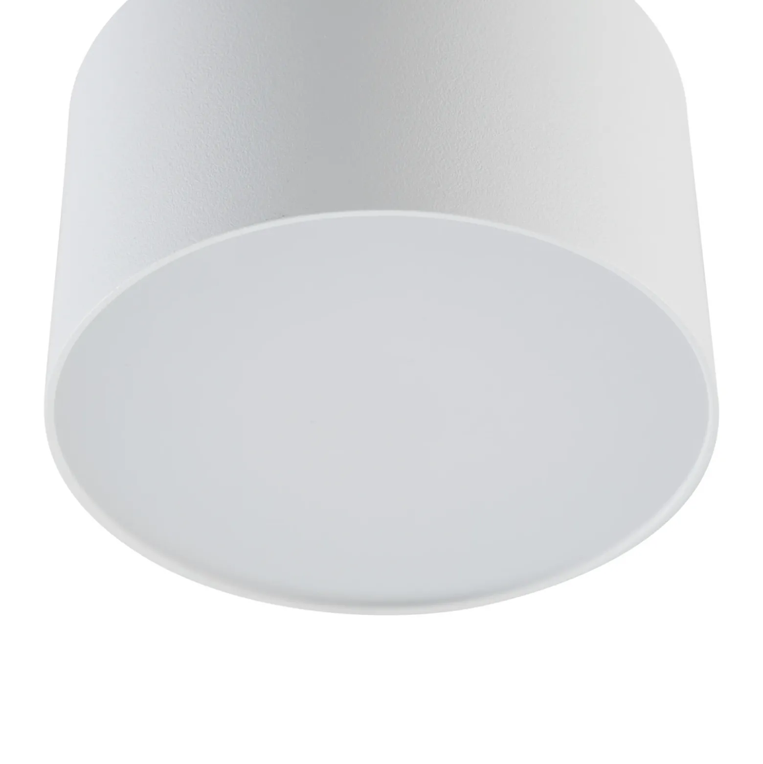 Foco LED Nivoria de Lindby, Ø 11 cm, 9 W, blanco, metal