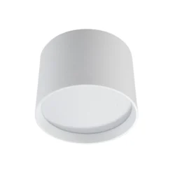 Foco LED Nivoria de Lindby, Ø 12 cm, 15 W, blanco, metal