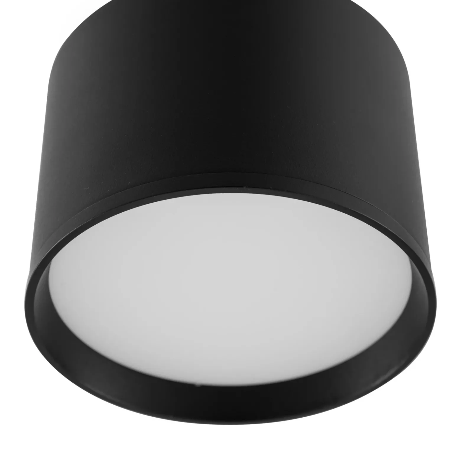 Foco LED Nivoria de Lindby, Ø 12 cm, 15 W, negro, metal