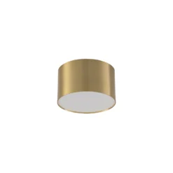 Foco LED Nivoria de Lindby, Ø11 cm, 9 W, dorado, metal