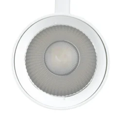 Foco LED para rieles Lindby Linaro, blanco, Ø 7 cm, aluminio, CCT