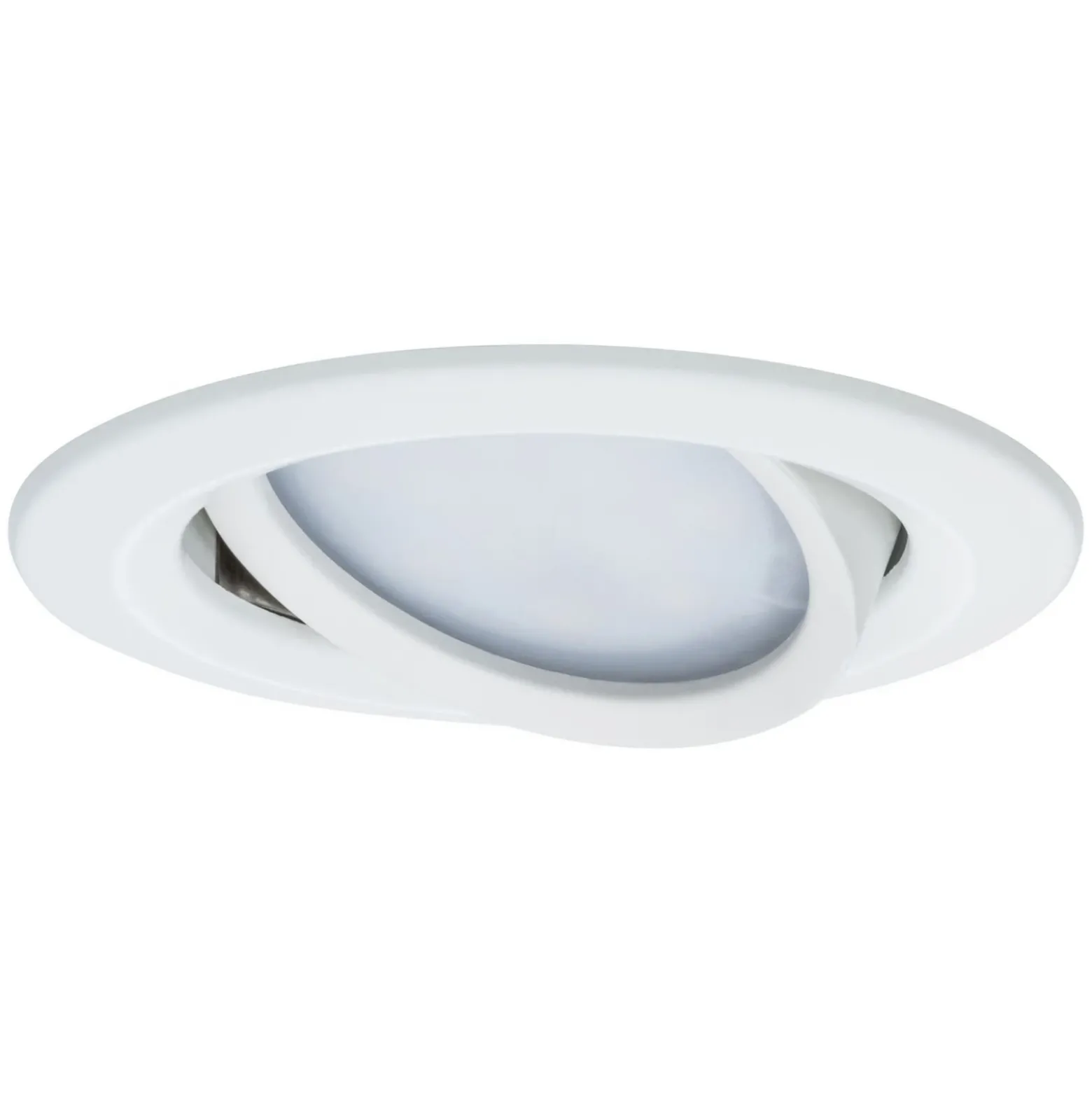 Foco LED Paulmann Nova Coin, juego de 3, aluminio, orientable, 2700 K