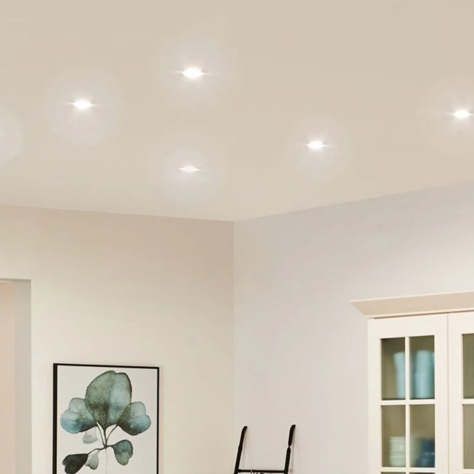 Foco LED Paulmann Nova Coin, juego de 3, aluminio, orientable, 2700 K