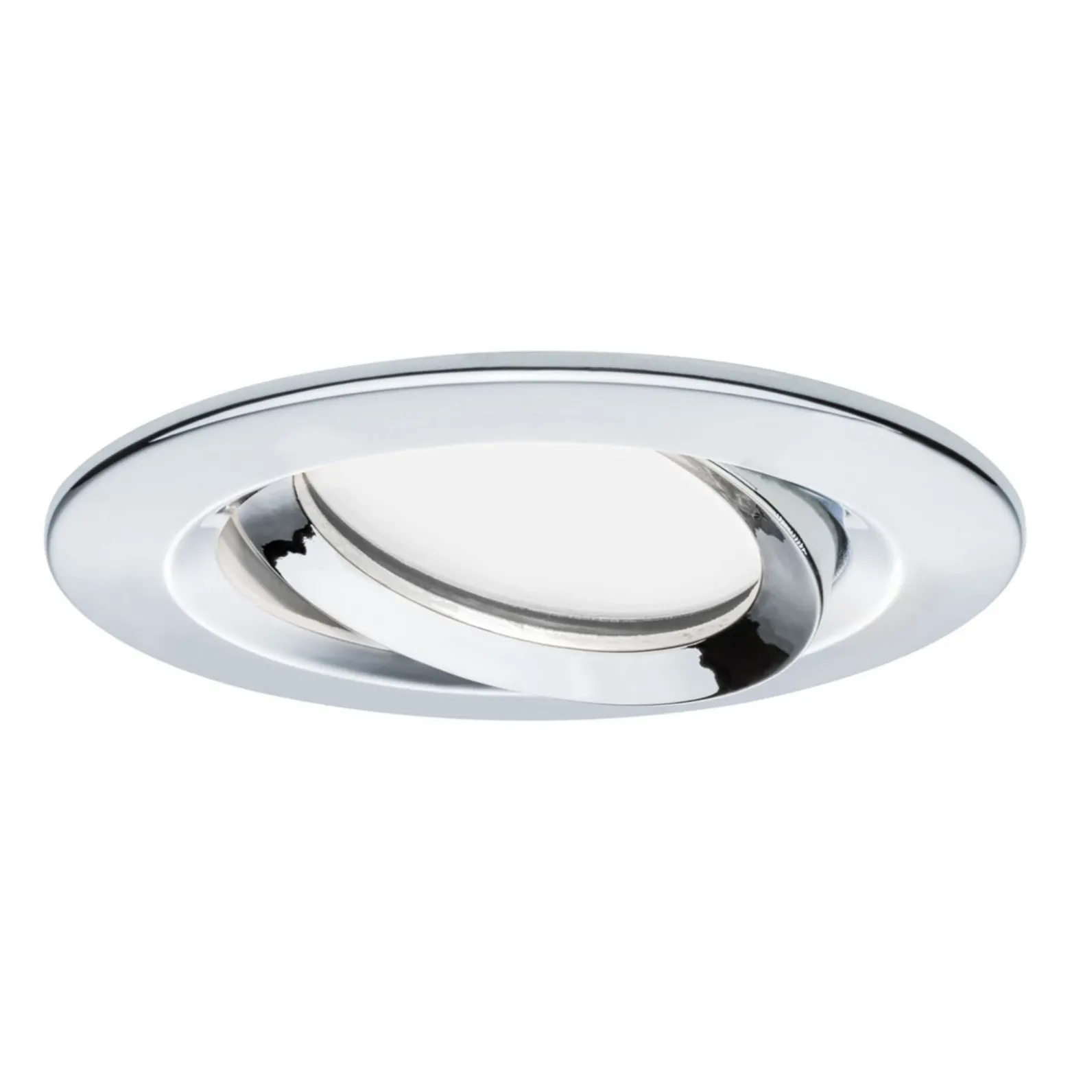 Foco LED Paulmann Nova Plus Coin, juego de 3 unidades, redondo, cromado, 2700