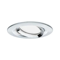 Foco LED Paulmann Nova Plus Coin redondo cromado 2700 K IP65