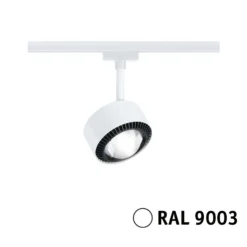 Foco LED Paulmann URail Aldan, 4000 K, blanco señal